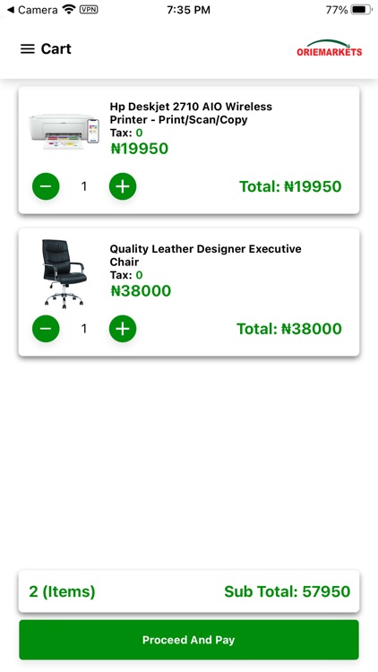 ORIEMARKETS screenshot-7