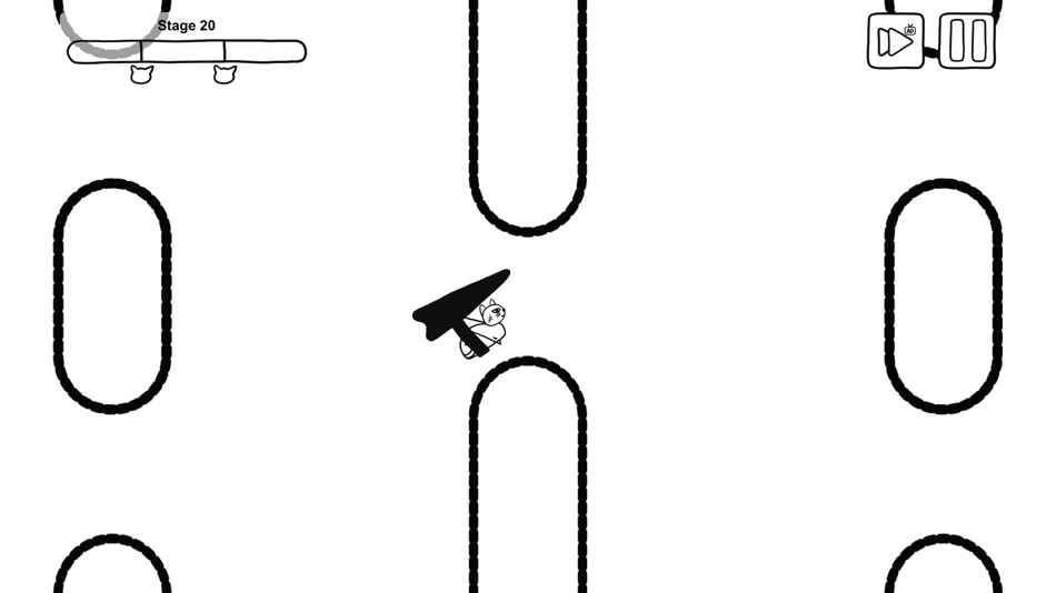 #4. Cat Save Cat (iOS) Podle: NURI YANG