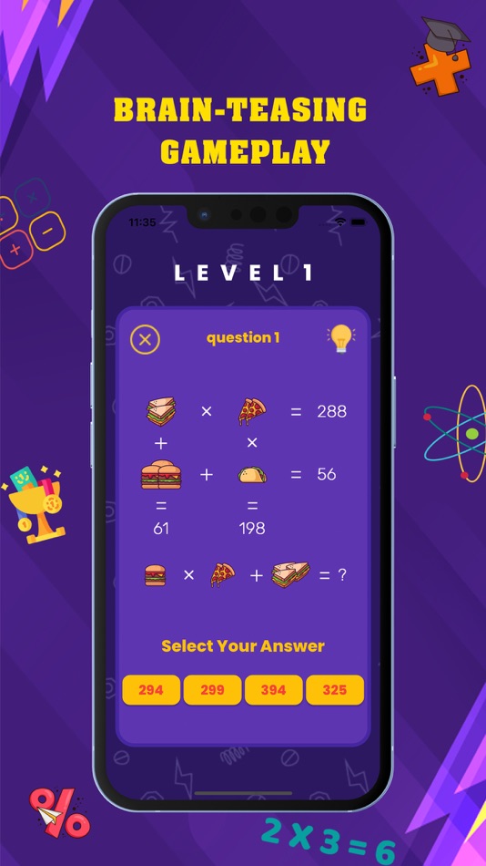 #4. Math Puzzle Tricky Brain Game (iOS) От: PT Patel