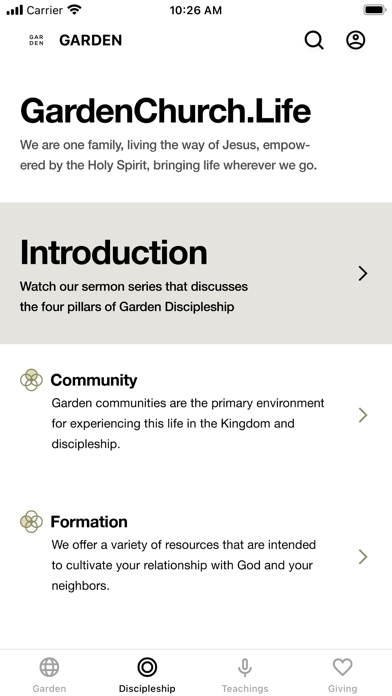 Garden Church Screenshot
