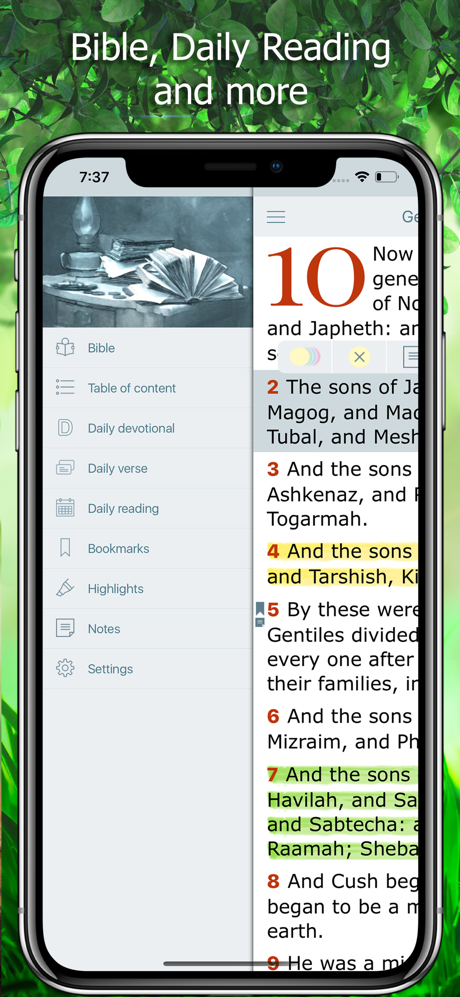 KJV Bible with Apocrypha. KJVA screenshot 2