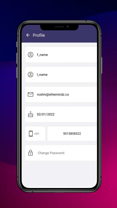 KTC Customer Application Screenshot