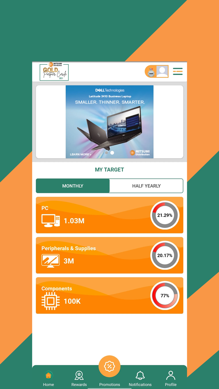 MITSUMI GOLD PARTNER CIRCLE