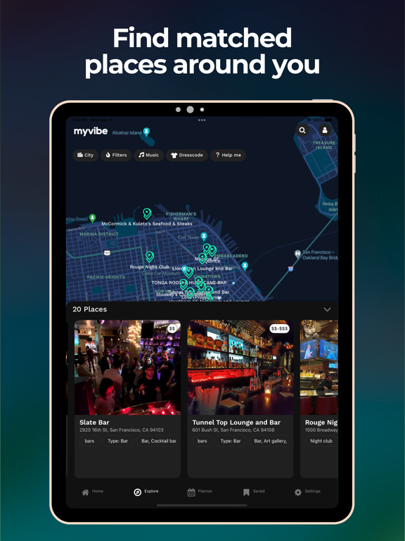 myvibe.is iPad screenshot 3 - Lifestyle app