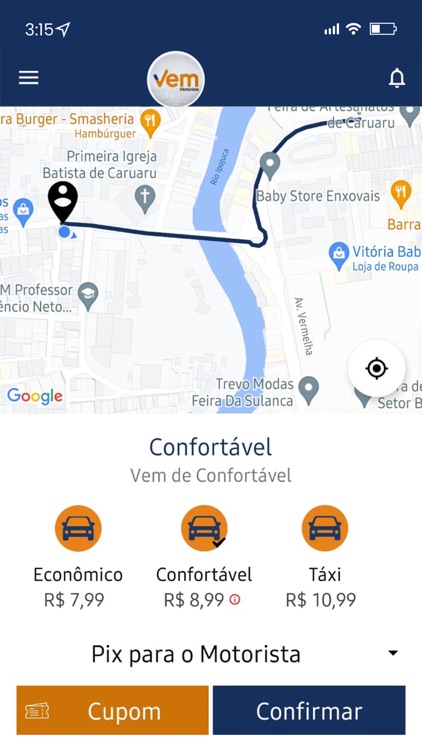 Vem - Viagem no Precinho