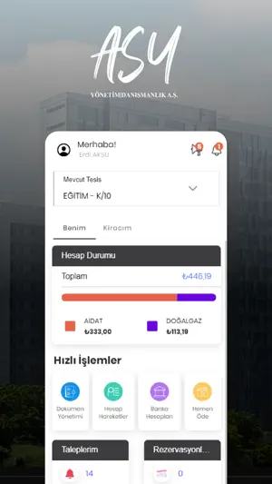 Asy Yönetim screenshot 2