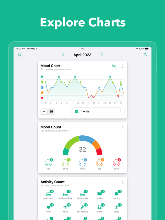 ‎Daylio Journal - Daily Diary Screenshot