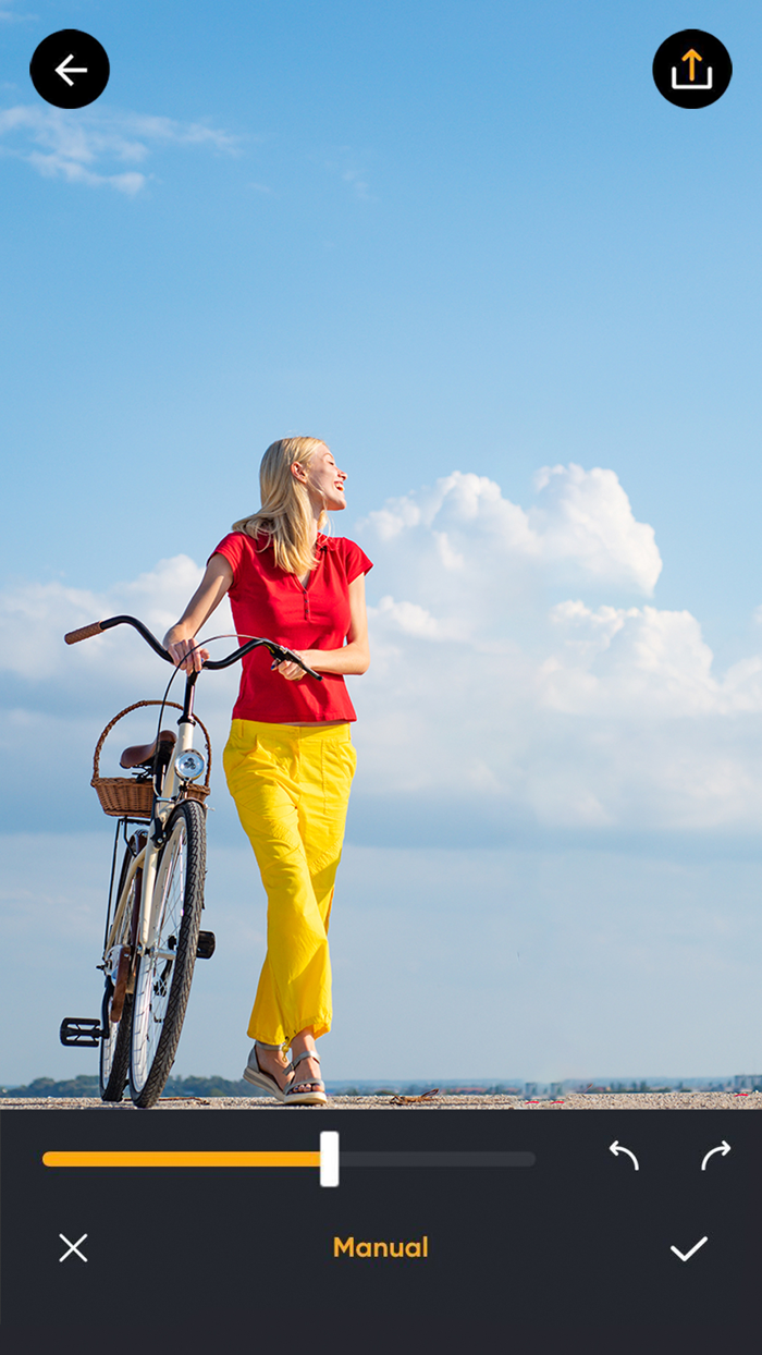 Remove object from photo app