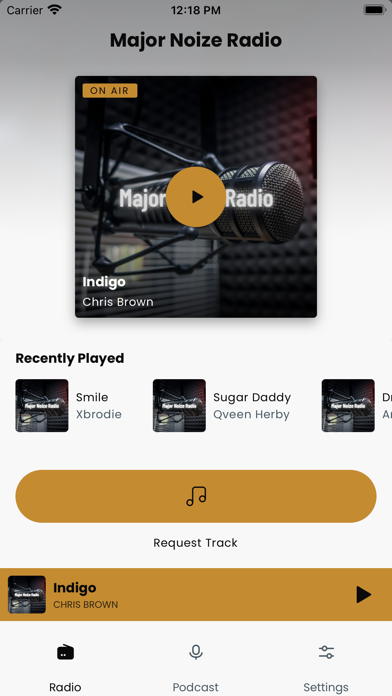 Major Noize Radio Screenshot 1 - AppWisp.com Major Noize Radio Screenshot 1 - AppWisp.com