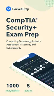 comptia security+ pocket prep iphone screenshot 1