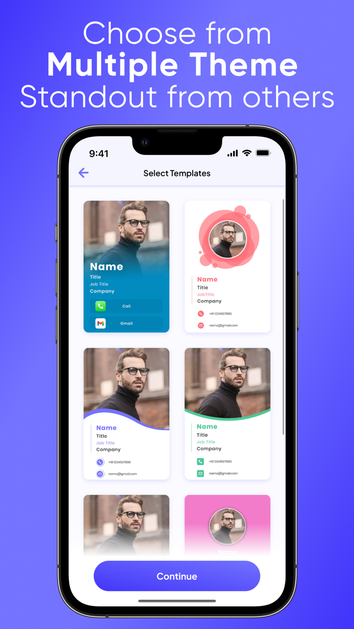 Digital Business Cards  VBiz