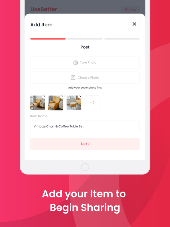 Use Better: AI Image Inventory iPad screenshot 3 - Productivity app