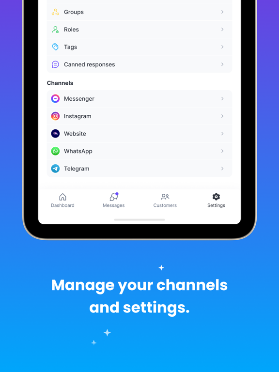 Chatdodo iPad screenshot 5 - Business app
