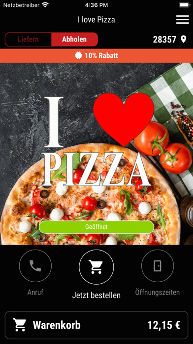 I love Pizza Screenshot