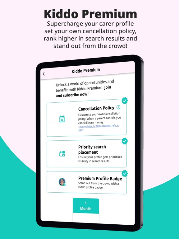 Kiddo App iPad screenshot 8 - Lifestyle app