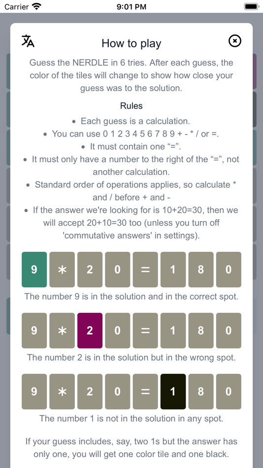 #3. Nerdle (iOS) 由: MJT NET LTD