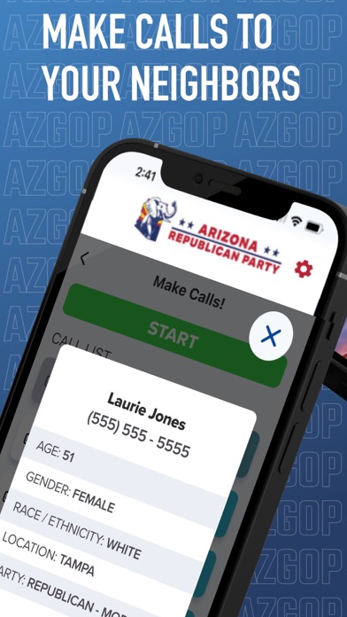 AZGOP Arizona Republicans Screenshot