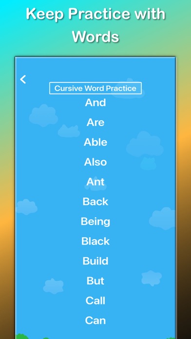 ABC Alphabet Writing Worksheet Screenshot