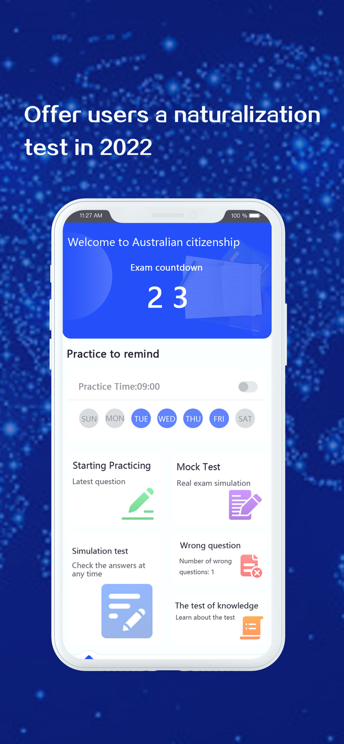 AU Citizenship Test pro（2022）