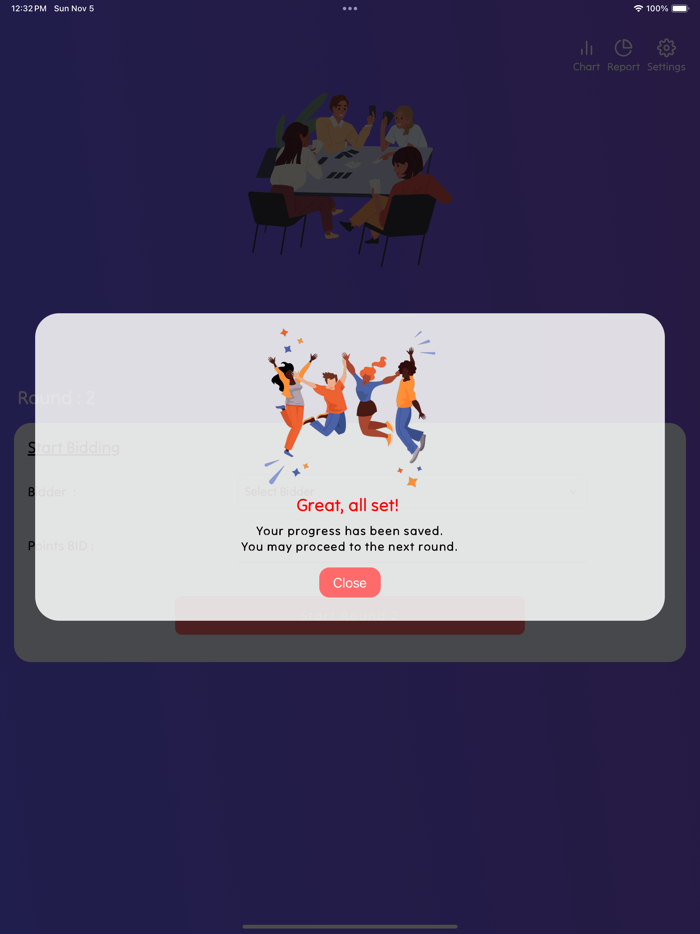 Black Queen Scoreboard