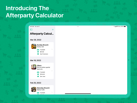 The Afterparty Calculator