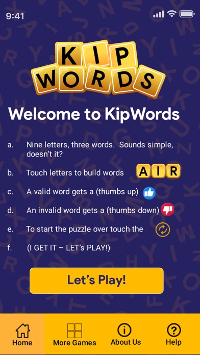 KipWords Screenshot