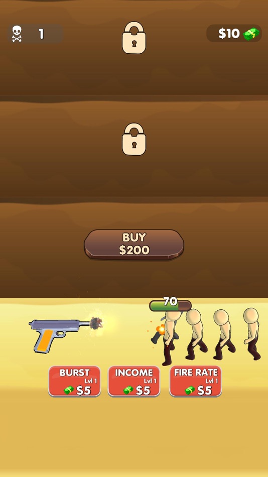 #1. Weapon Idle (iOS) By: Virtual Projects Oyun Yazilim Ve Teknoloji
