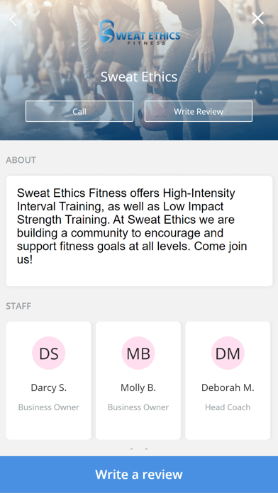 Sweat Ethics Screenshot