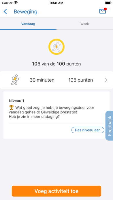 MiGuide Actief Screenshot