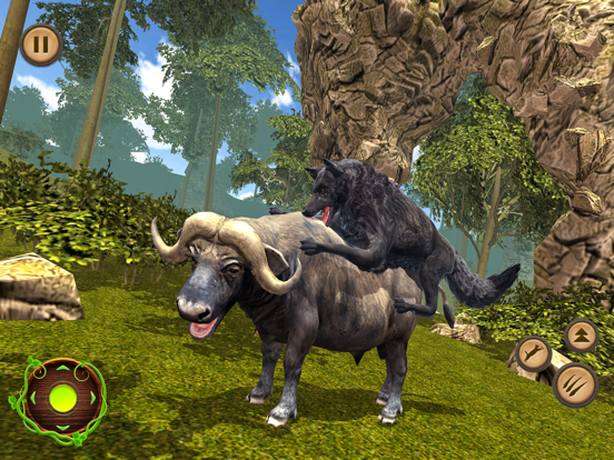 Wild Wolf And Tiger Simulator iPad screenshot