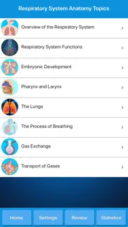 respiratory system anatomy iphone screenshot 4