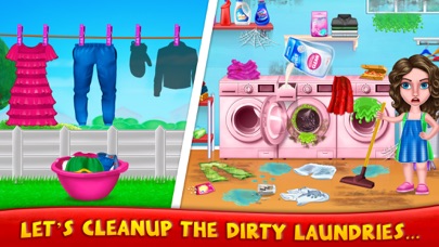 Messy House Cleaning Games Screenshot
