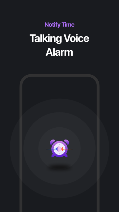 Talking Voice Alarm - Reminder Screenshot