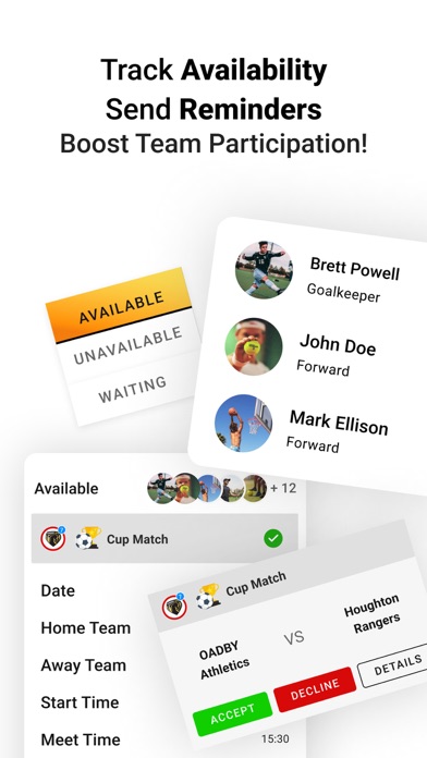 SquaD - Sports Team Management Screenshot