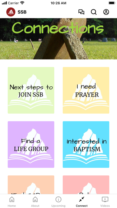 Standing Stone Bible Church Screenshot