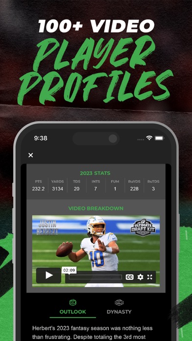 Fantasy Football Draft Kit UDK Screenshot