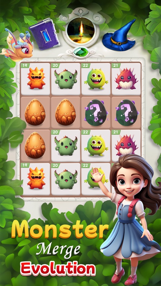 #2. Monster Merge Evolution (iOS) 由: 晓怡 陈