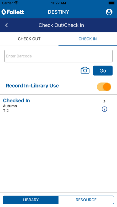 Destiny Back Office Screenshot