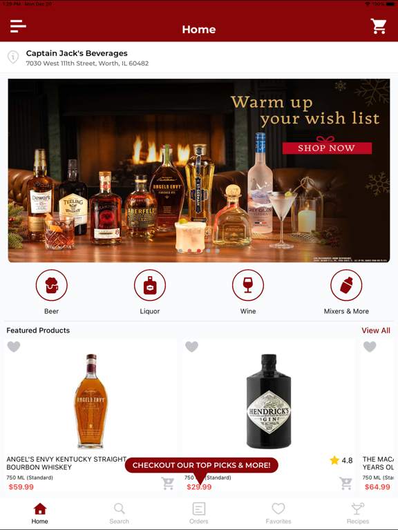 Screenshot #4 pour Captain Jack’s Beverage