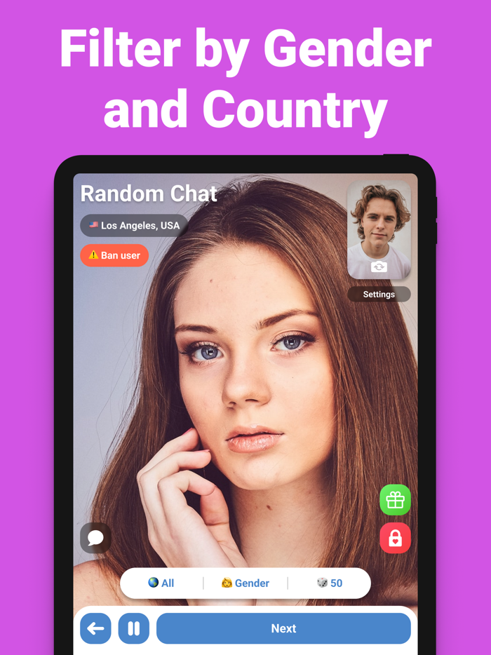 Random Chat Video Live Mini TV