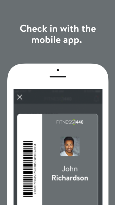Fitness 1440 White House Screenshot