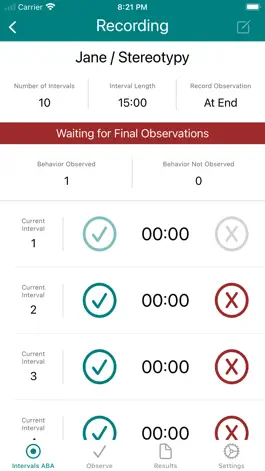 Game screenshot Intervals ABA apk