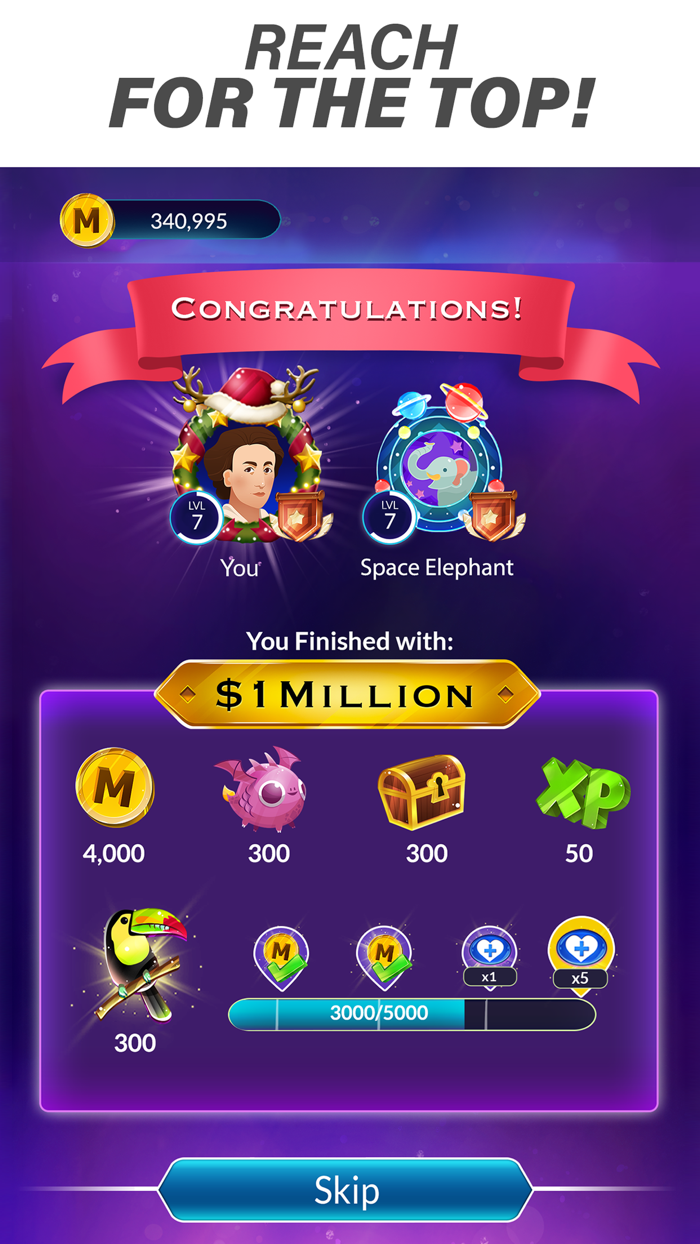 Millionaire Trivia TV Game