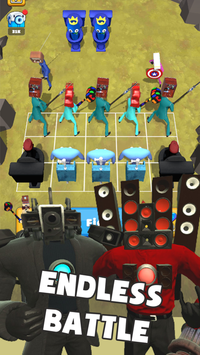 Skybidy Toilet Fight Screenshot