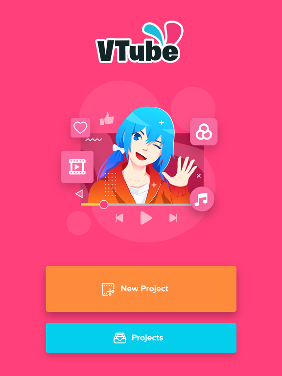 Vtuber - Vtube video editor iPad screenshot 7 - Photo & Video app