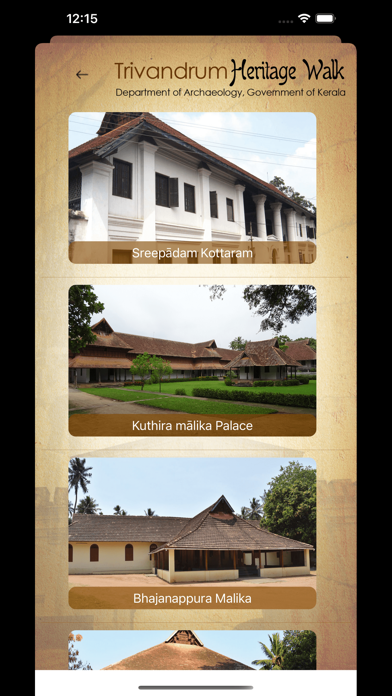 Trivandrum Heritage Walk Screenshot