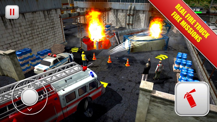 Emergency Firefighters 3D screenshot-3