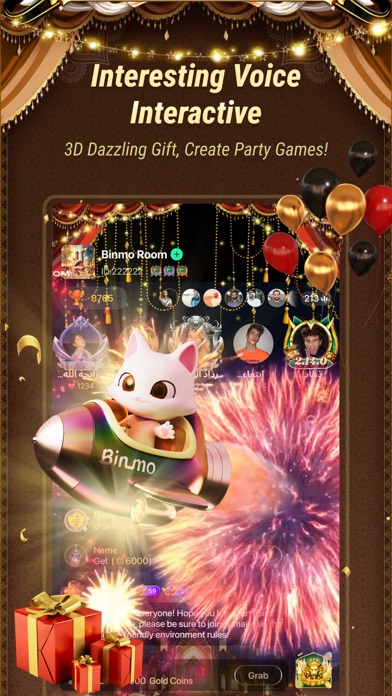 Binmo-Group Voice Chat Rooms Screenshot