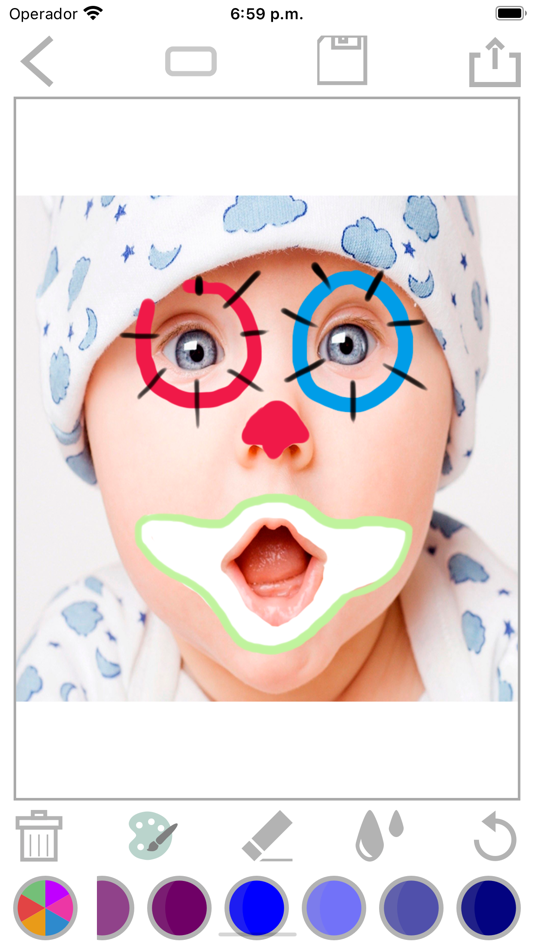 #5. Draw and paint on a photo (iOS) Podle: Mireia Lluch Ortola