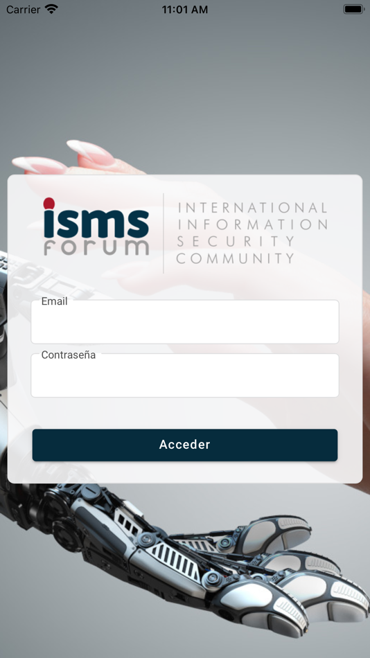 #1. ISMS Forum - QR App (iOS) 由: a3r Consulting
